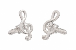 Treble Clef Cufflinks